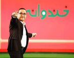 چرا رضا رشیدپور در خندوانه مشکی پوشید؟+فیلم