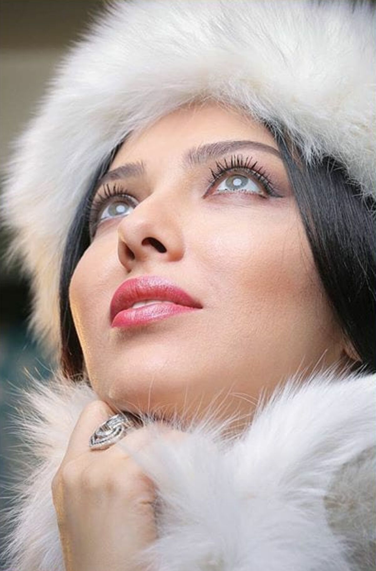  سلفی عجیب خانم بازیگر  