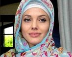 حضور آنجلینا جولی در بورکینافاسو با حجاب خاص