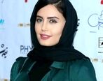 لو رفتن نگاه های عاشقانه الناز شاکردوست به آقای بازیگر+عکس
