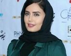 لو رفتن نگاه های عاشقانه الناز شاکردوست به آقای بازیگر+عکس
