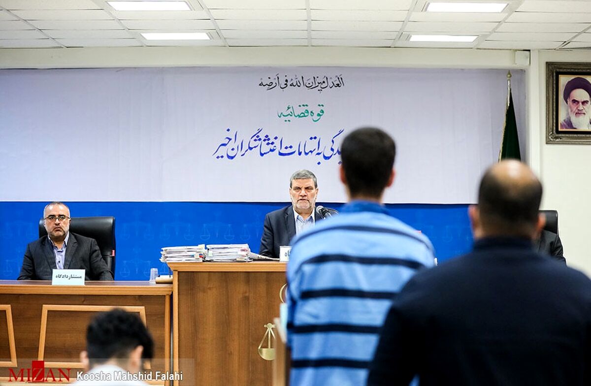  اولین دادگاه رسیدگی به اتهامات اغتشاشگران اخیر در تهران برگزار شد