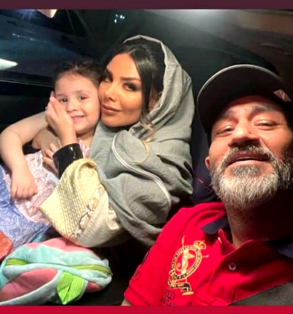 خوشکل ترین عکس سه نفره مهران غفوریان با این دو خانم!