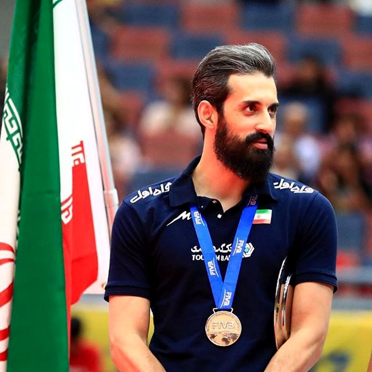 سعید معروف در لیست تیم ملی والیبال ایران برای دیدار با هلند