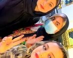   سارا و نیکا بعد از بازگشت از سوئد 