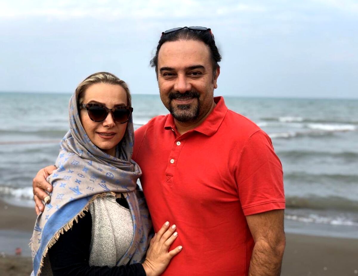 عکس های عجیب زن برزو ارجمند در کاناد گردی نامتعارف! |  برزو ارجمند دیگر ایرانی نیست ؟!
