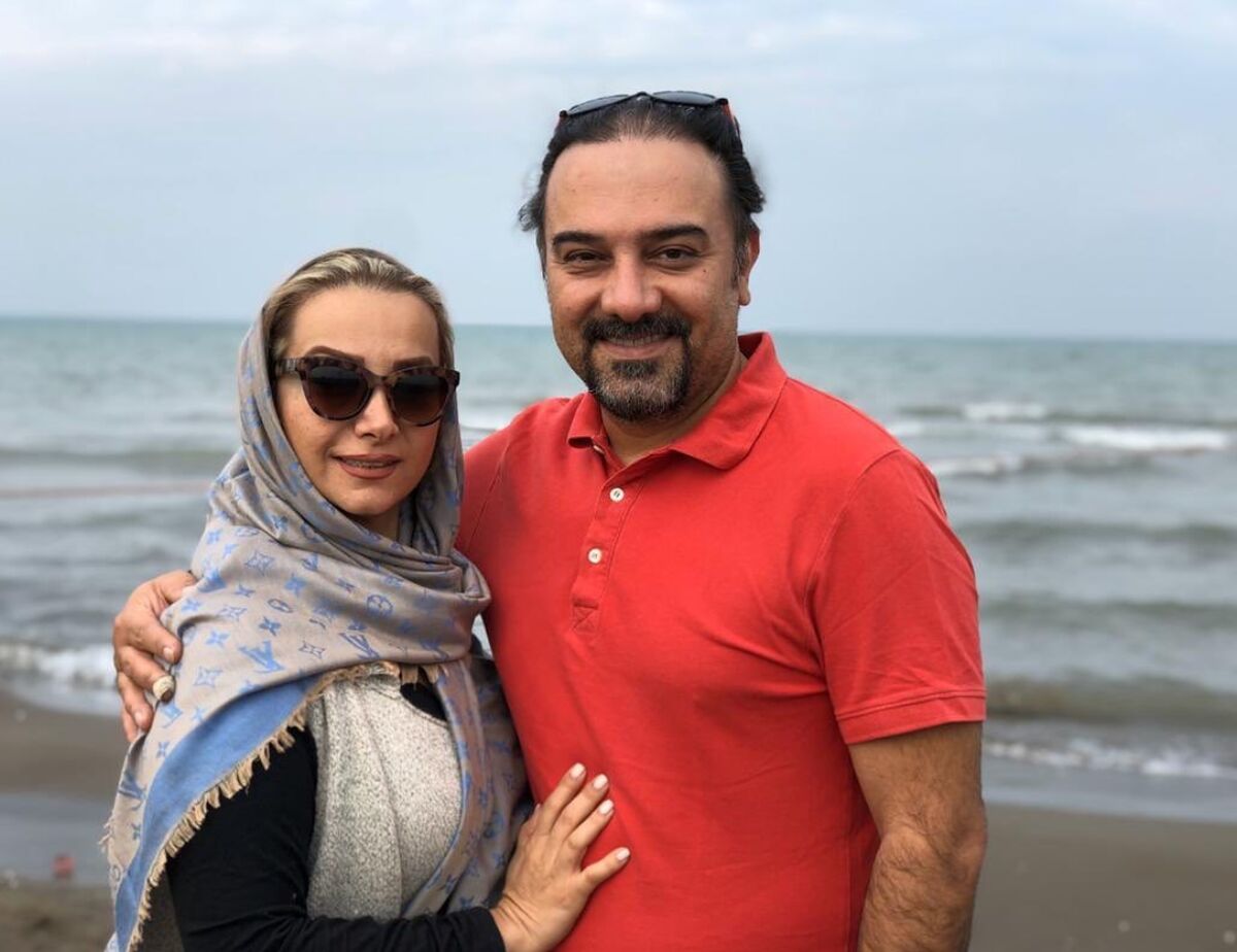 عکس های عجیب زن برزو ارجمند در کاناد گردی نامتعارف! |  برزو ارجمند دیگر ایرانی نیست ؟!
