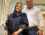 تصویر جنجلی از احمدرضا عابدزاده در کنار همسر و پسرش