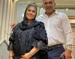 تصویر جنجلی از احمدرضا عابدزاده در کنار همسر و پسرش