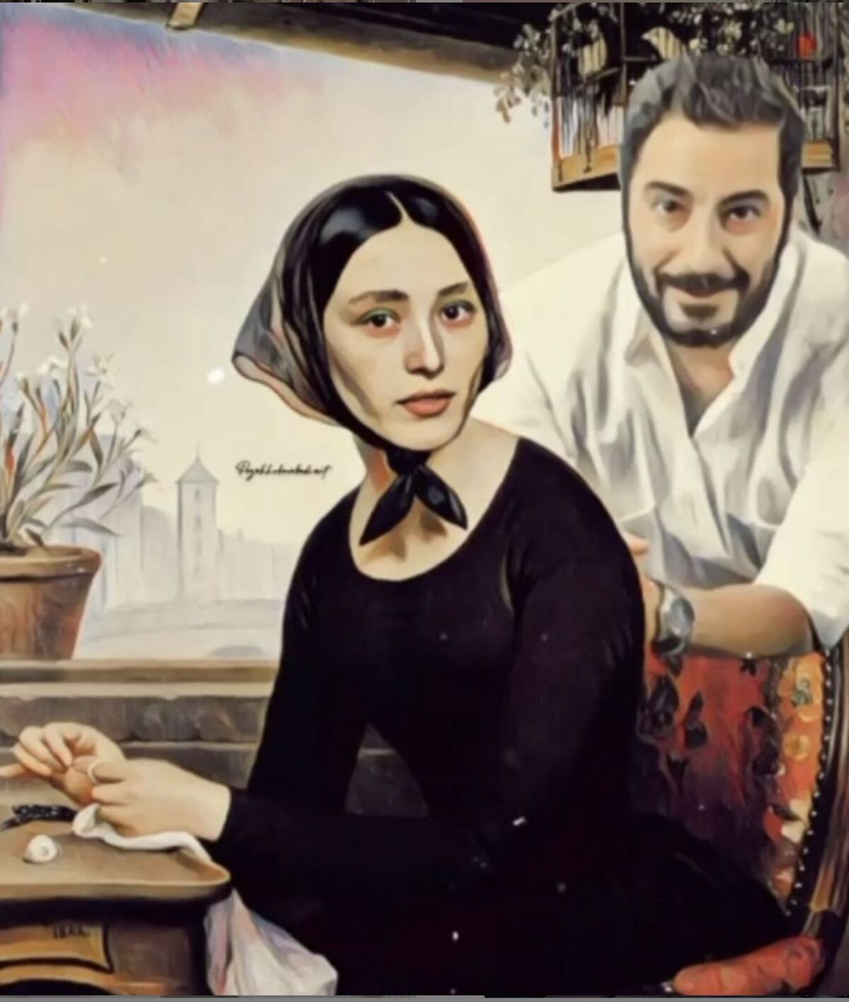 عکس منشوری نوید محمدزاده با فرشته حسینی همه را شوکه کرد