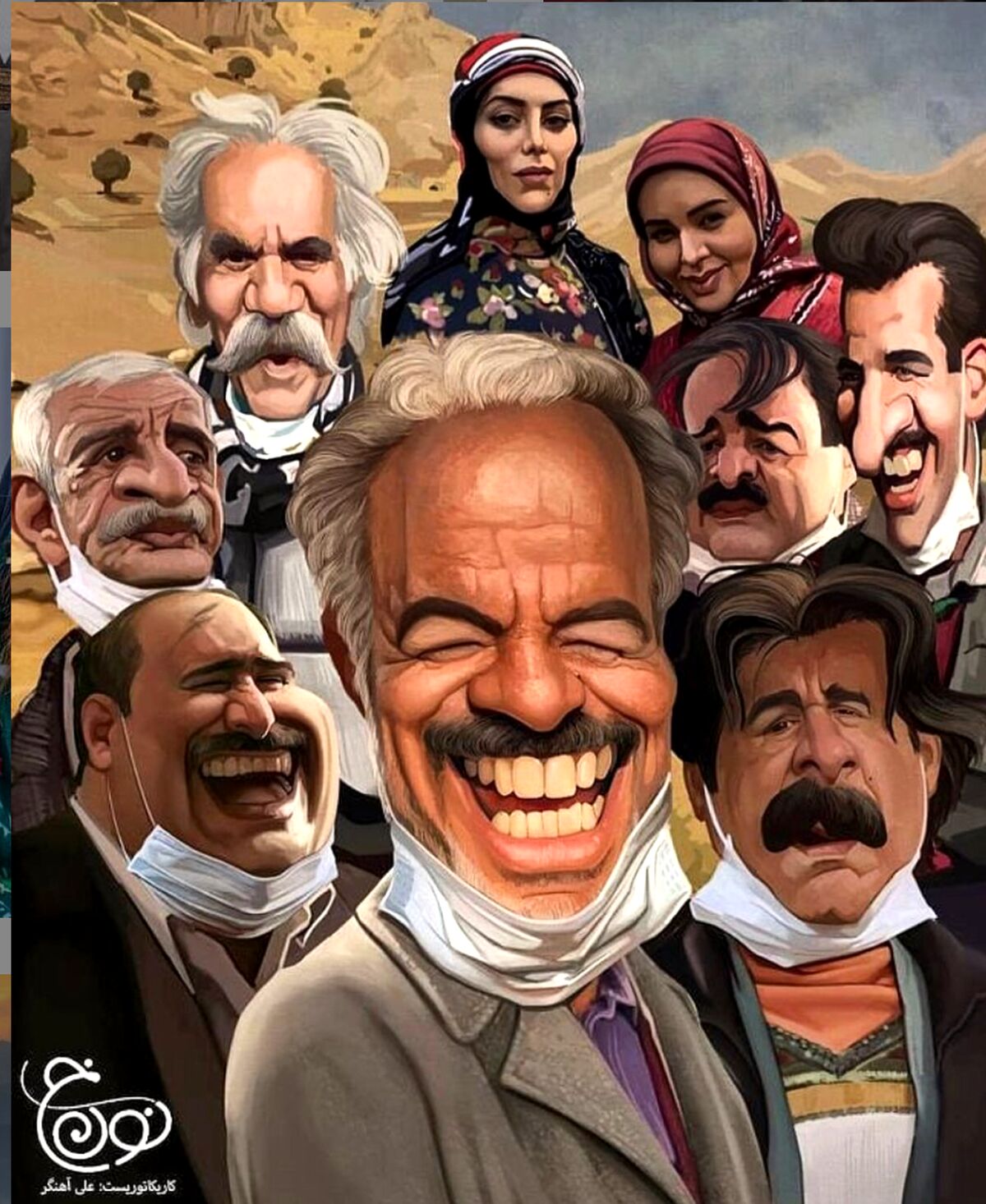 سعید آقاخانی: طرح اولیه سریال نون خ در تهران