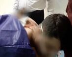 عکس دلخراش از چاقوی فرورفته در پشت پرستار بیمارستان امام خمینی