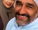 خواهر خیلی خفن پژمان جمشیدی با پدرش در کانادا