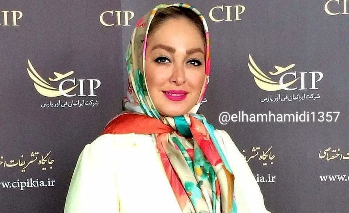 عکس عاشقانه الهام حمیدی در کنار همسرش | تغییرچهره وحشتناک الهام حمیدی کار دستش داد