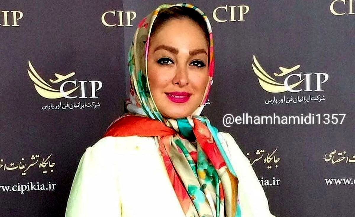 عکس عاشقانه الهام حمیدی در کنار همسرش | تغییرچهره وحشتناک الهام حمیدی کار دستش داد