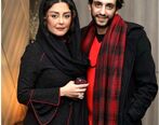 عکس عجیب از شقایق فراهانی در کنار برادرش آذرخش