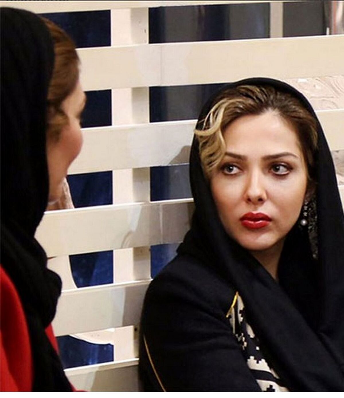 لیلا اوتادی با لباس خانگی 
