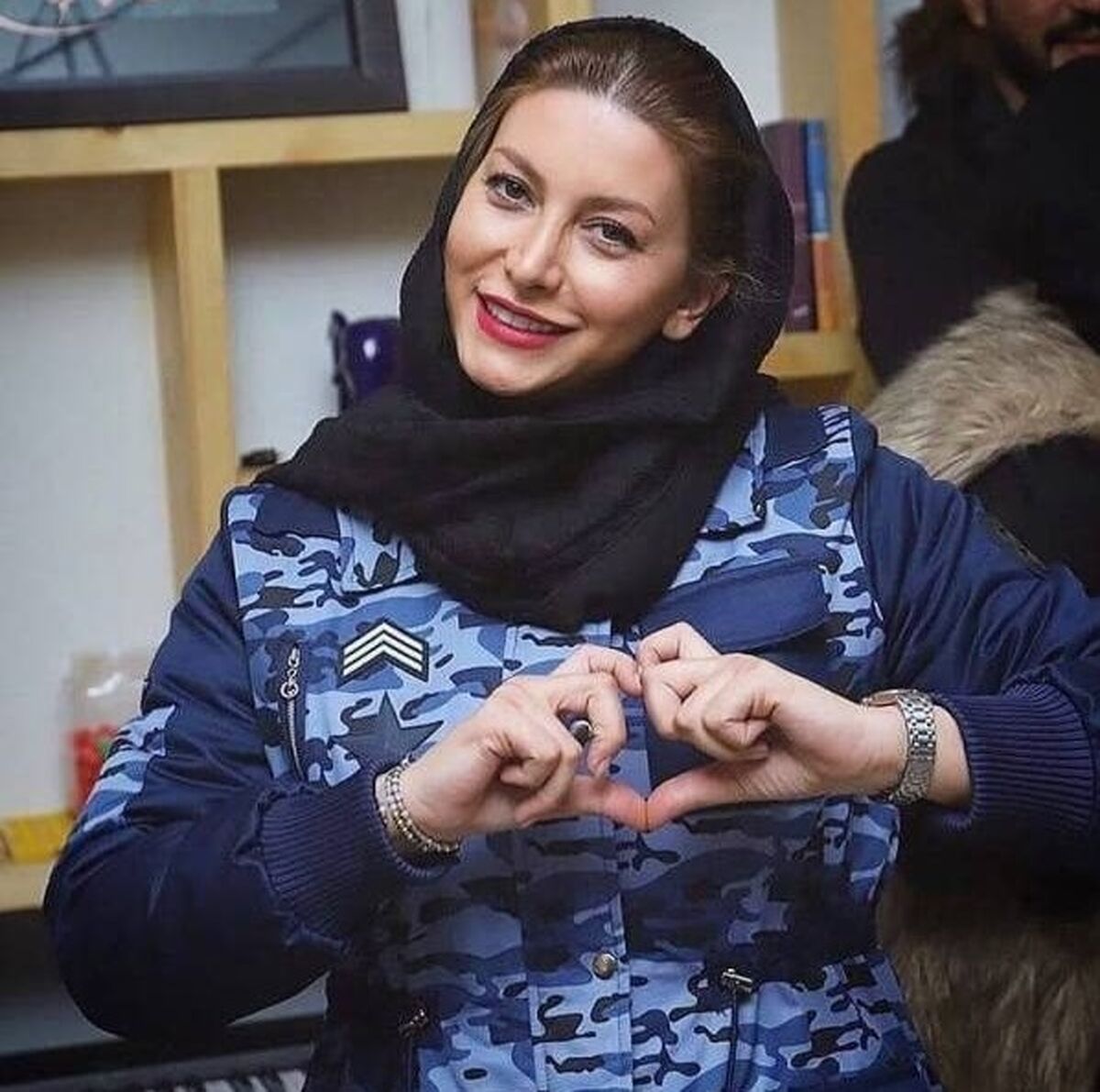 عکس فریبا نادری در اروپا