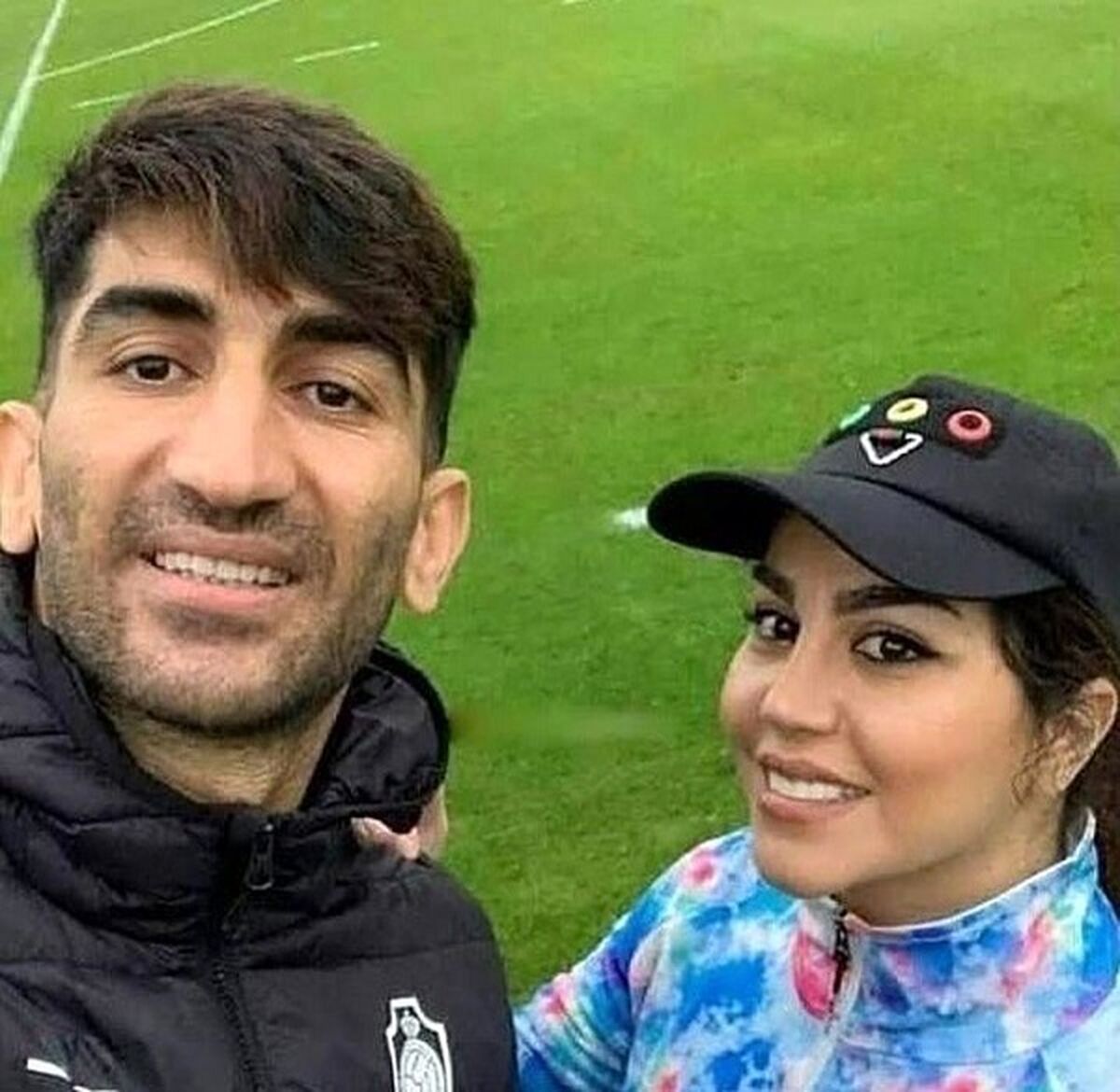 علیرضا بیرانوند از پسر و دخترش بارانا رونمایی کرد 