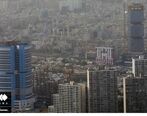 باد شدید گرد و خاک در راه تهران