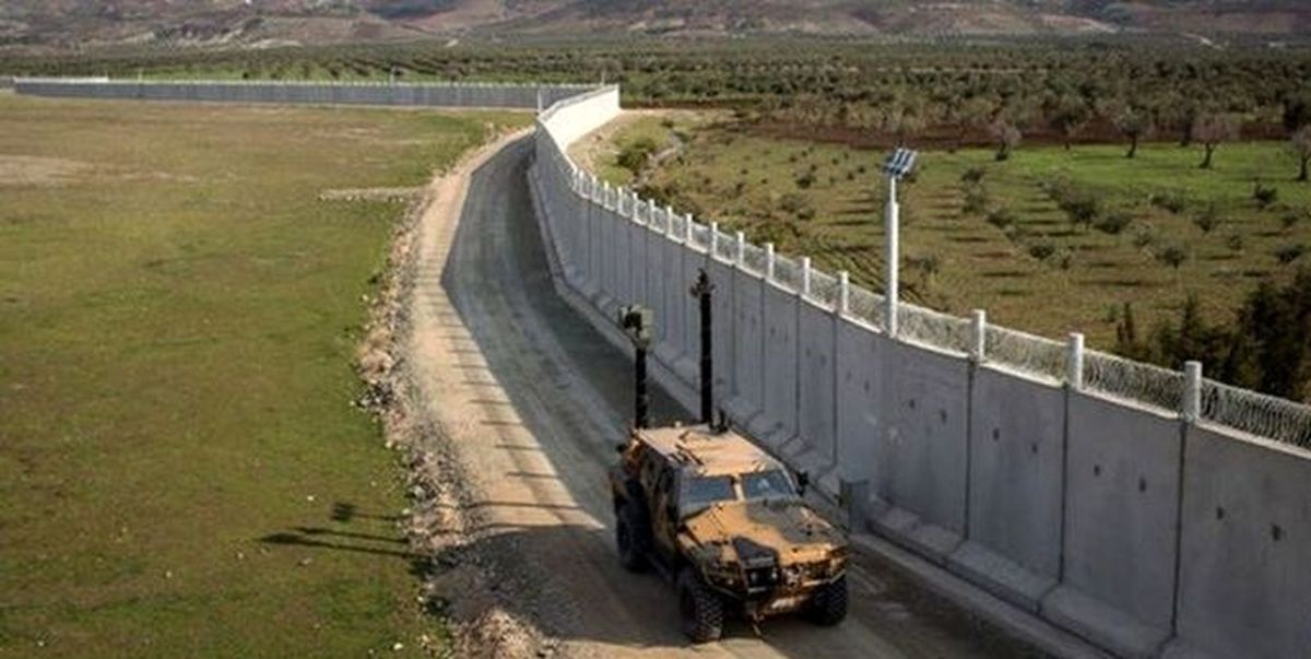 دیوار مرزی ترکیه با ایران تکمیل می شود