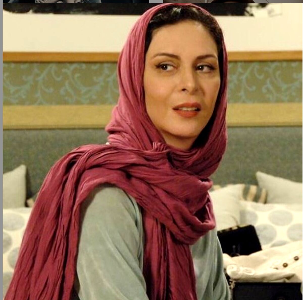 افسانه بایگان هر روز جوانتر از دیروز/تار زدن خانم بازیگر کنار پسرش +عکس