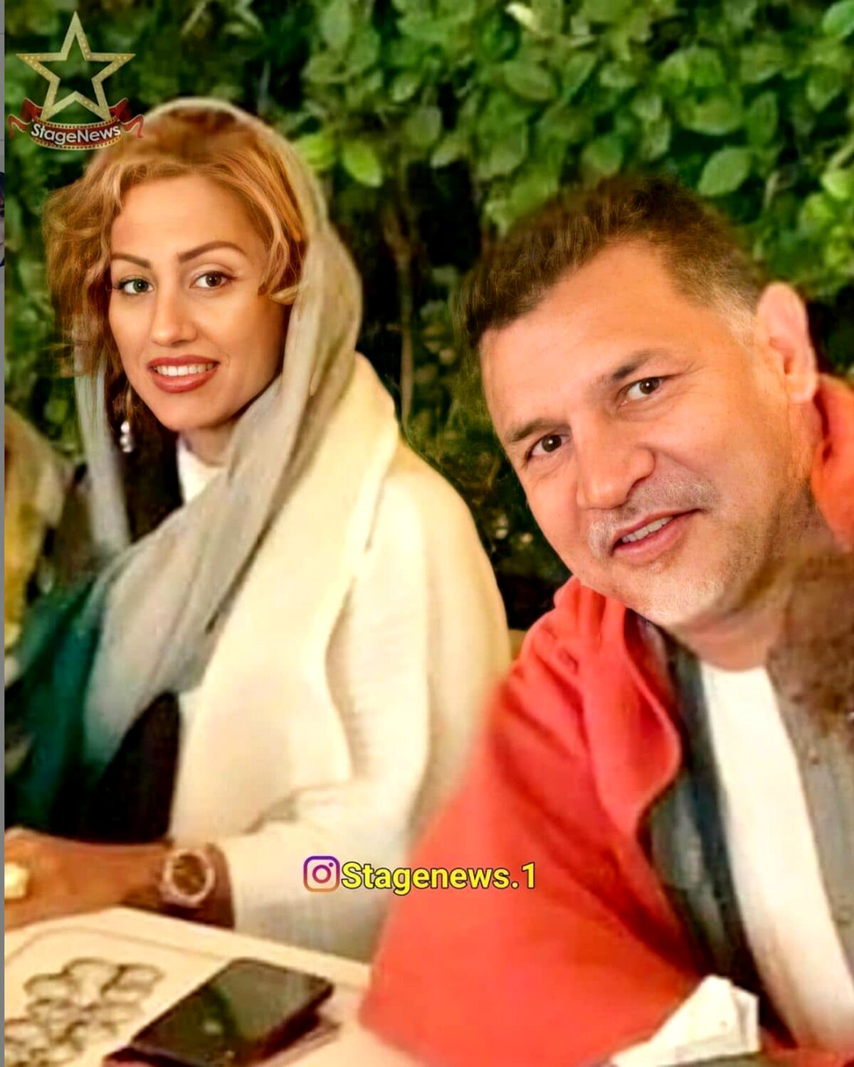 قصر شاهانه علی دایی و میهمانی باشکوهش+ تصاویر علی دایی و همسرش 