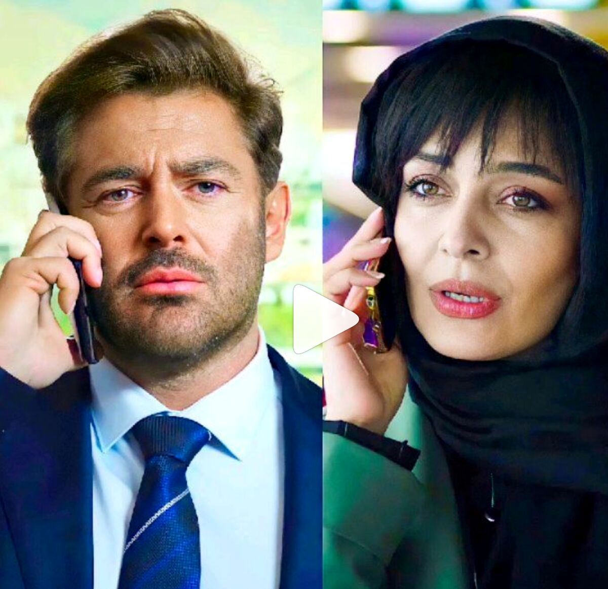 دعوای وحشتناک محمدرضا گلزار با ساره بیات/ فیلم
