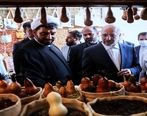 تصاویر قالیباف در خیابان های بخارا 