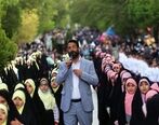 اجرای جنجالی سلام فرمانده توسط دختر دهه نودی کنار خانه خدا عربستان را بهم ریخت!