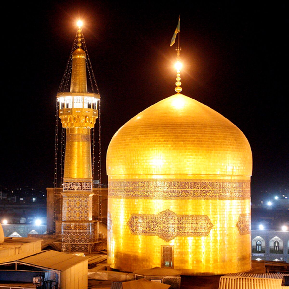 فیلم زیبا از حرم امام رضا + ویدئو