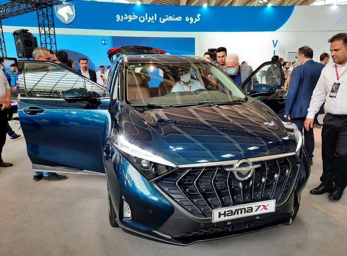 رونمایی ایران خودرو از هایما در نمایشگاه خودرو + تصاویر خودرو جدید 