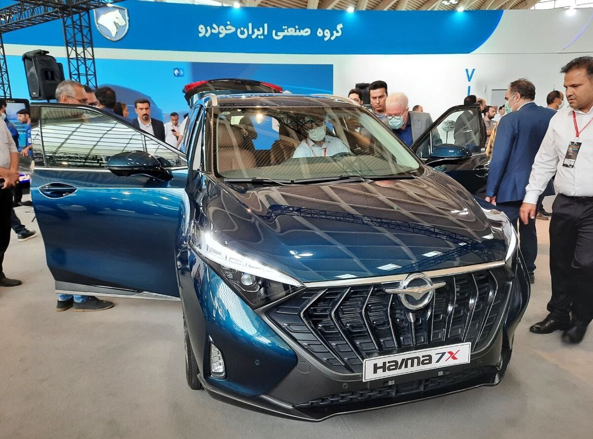 رونمایی ایران خودرو از هایما در نمایشگاه خودرو + تصاویر خودرو جدید 
