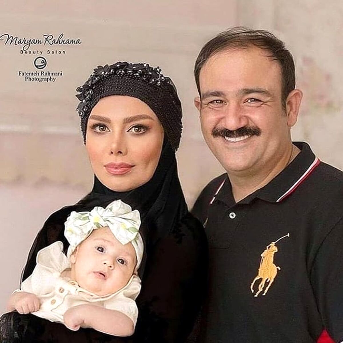 سلفی رمانتیک مهران غفوریان با همسرش