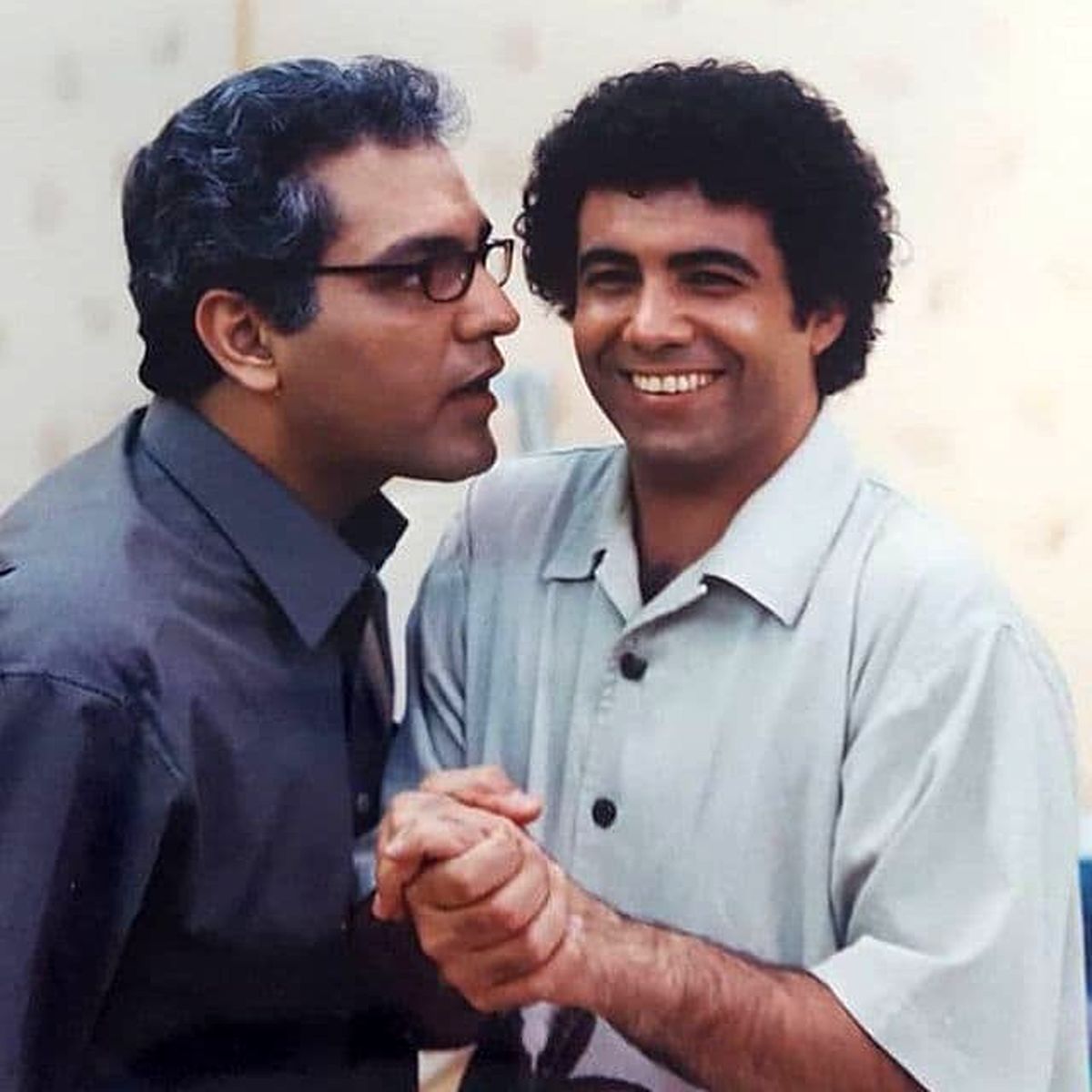 همسر اول حسن شکوهی و نوه اش! +عکس