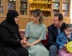 بشار اسد و همسرش در صومعه «سیده صیدنایا» در عید پاک+تصاویر