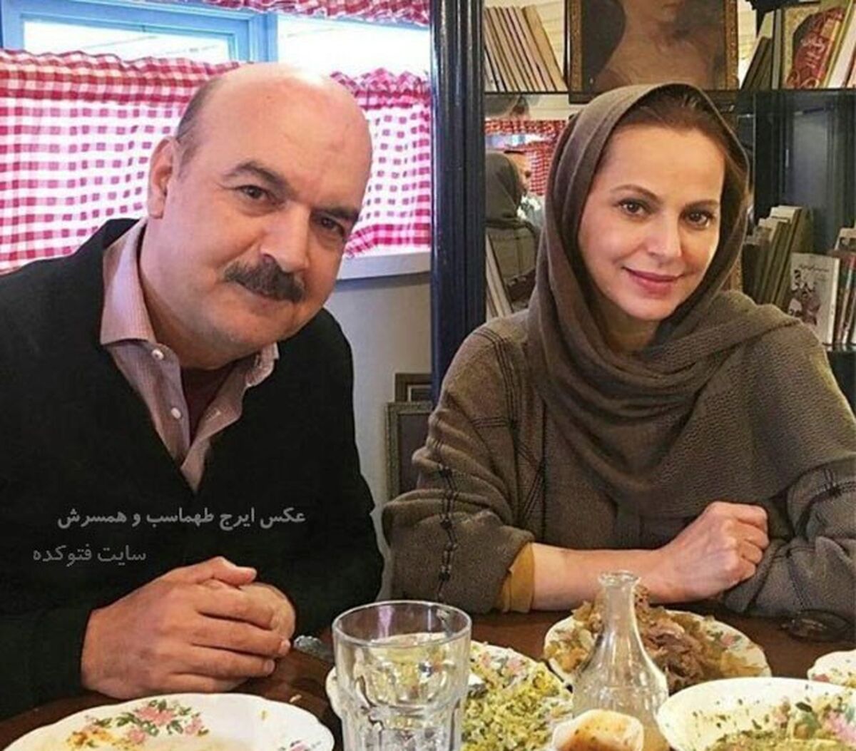 بیوگرافی ایرج طهماسب و همسرش مرجان مدرسی با عکس