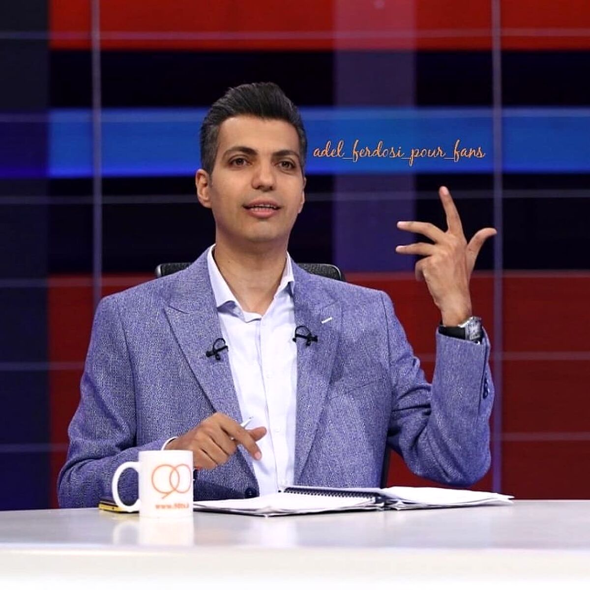 کیک تولد متفاوت عادل فردوسی پور
