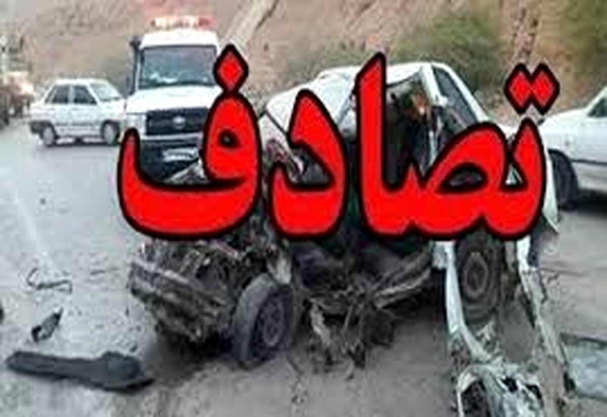 تصادف وحشتناک اتوبوس با کامیون