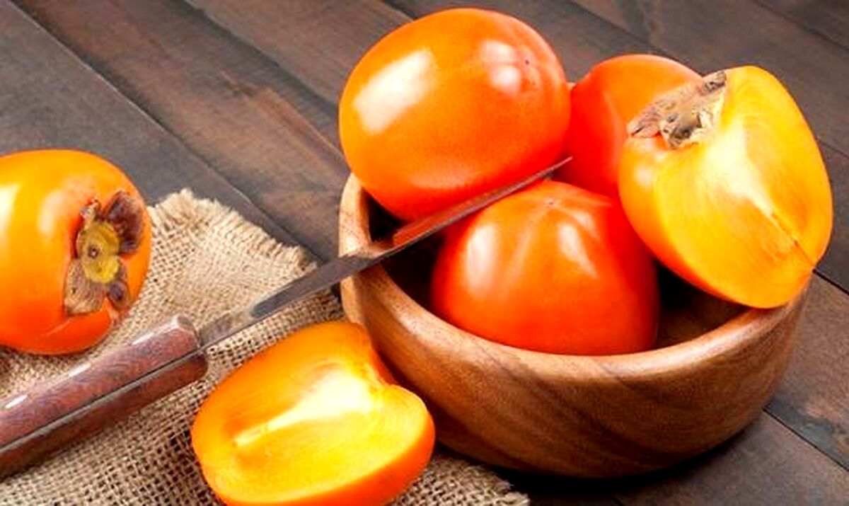 آشنایی با خواص اعجاب انگیز خرمالو +جزئیات 
