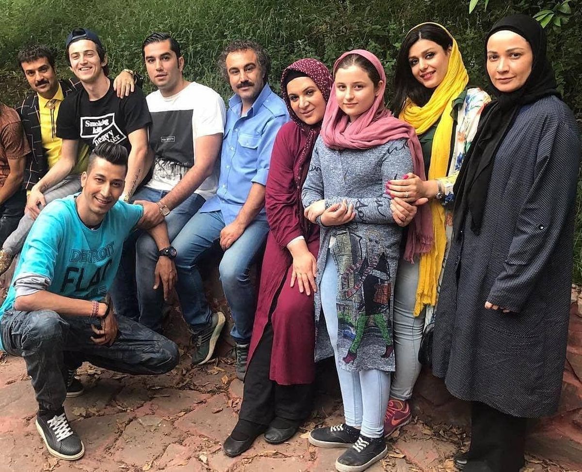 بازیگران پایتخت با چهره ای متفاوت در کنار هم + عکس جدید