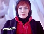   مهتاب کرامتی در پشت صحنه فیلم جدید