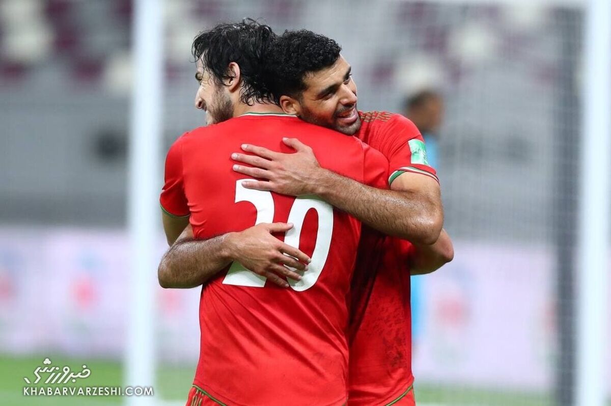 آشتی پر احساس عاطفی مهدی طارمی با سردار آزمون + عکس