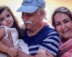 تولد لاکچری مهوش صبر کن در کنار همسرش محمود پاک نیت و نوه اش هانا 
