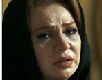 ضجه های جگرسوز نسرین مقانلو سر مزار پسر جوانش | عکس های نسرین مقانلو در بهشت زهرا