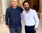 عکس صمیمی نوید محمدزاده با اسکوچیچ 