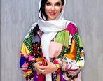  لیلا اوتادی با اتومبیل خیلی خاص