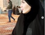 عکس عجیب زهره فکور صبور با ماهچهره خلیلی