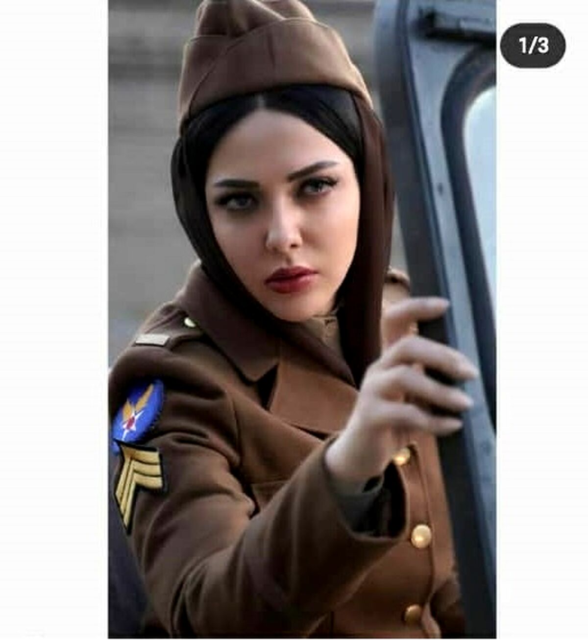 لباس ناجور لیلا اوتادی با پوشش روسی | لیلا اوتادی مدل روسی شد!