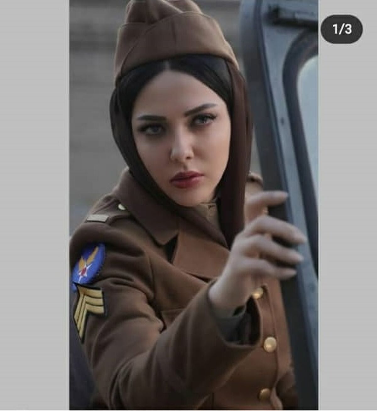 لباس ناجور لیلا اوتادی با پوشش روسی | لیلا اوتادی مدل روسی شد!